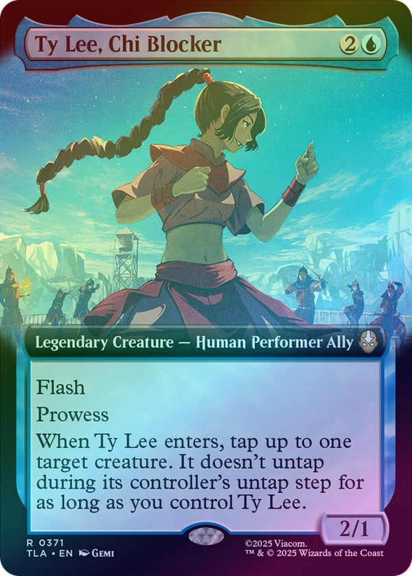 Ty Lee, Chi Blocker - Extended Art (Foil) (TLA)