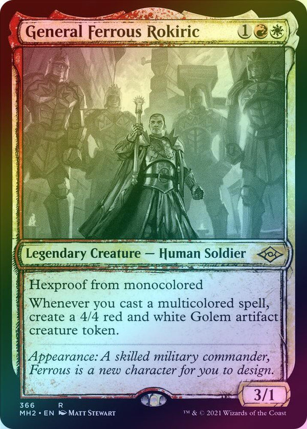 General Ferrous Rokiric - Sketch Showcase (Foil) (MH2)