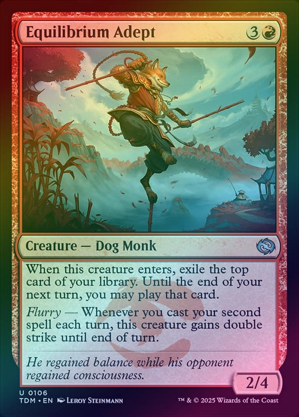 Equilibrium Adept (Foil) (TDM)