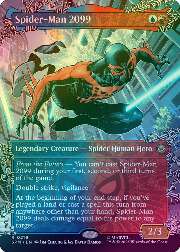 Spider-Man 2099 - Borderless Web-Slinger (Foil) (SPM)
