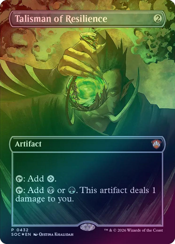 Talisman of Resilience - Borderless (Foil) (SOC)