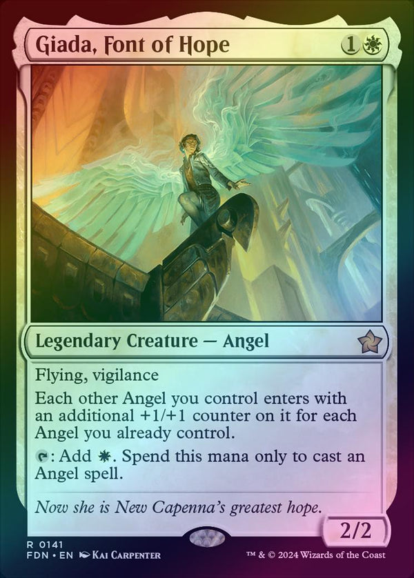 Giada, Font of Hope (Foil) (FDN)