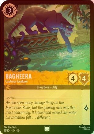 Bagheera (Cautious Explorer) - 12/204 - Uncommon (Foil)