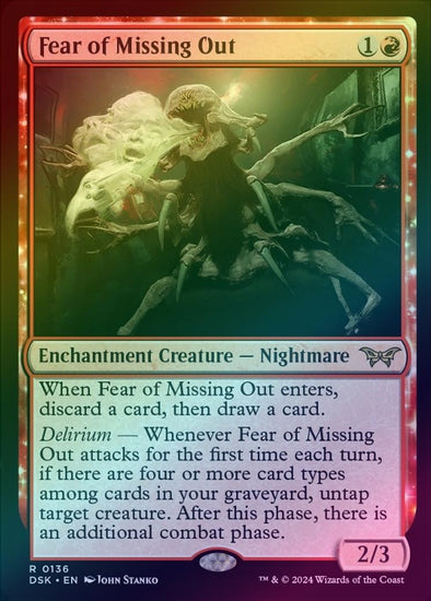 Fear of Missing Out (Foil) (DSK)