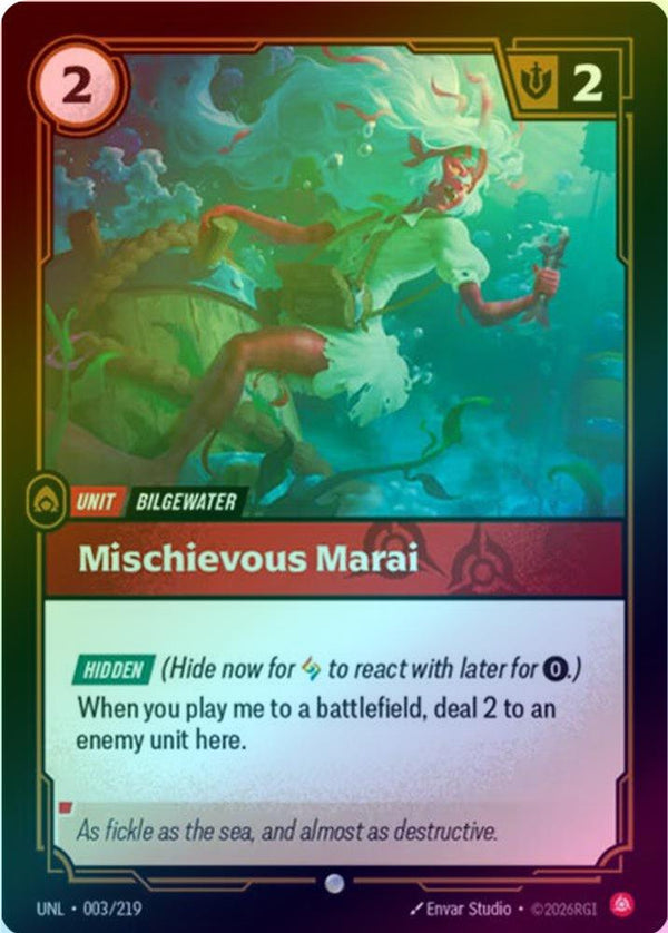 Mischevious Marai - 003/219 - Common (Foil)