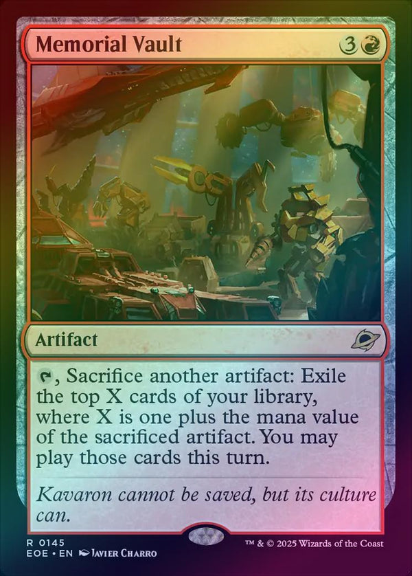 Memorial Vault (Foil) (EOE)