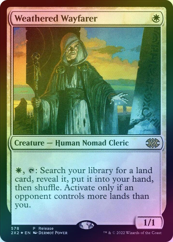 Weathered Wayfarer - Release Event Promo (Foil) (P2X2)