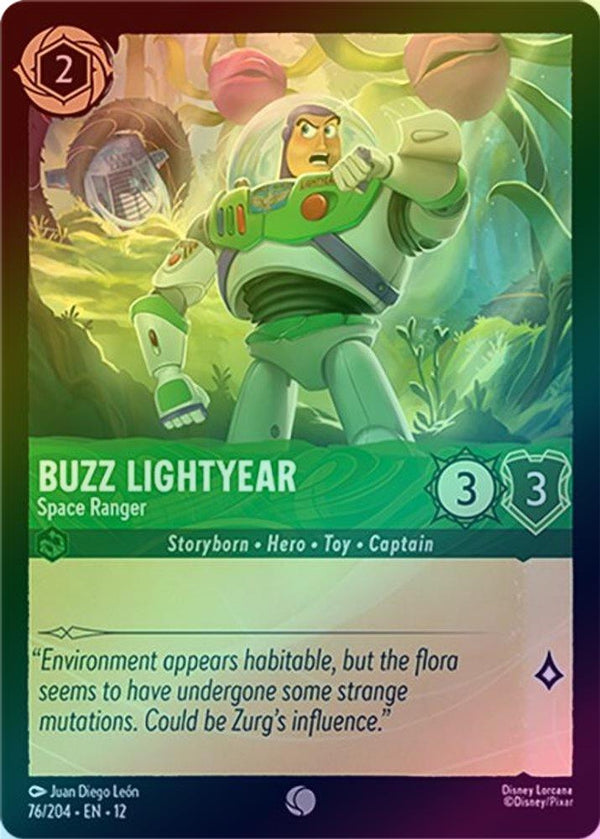 Buzz Lightyear (Space Ranger) - 76/204 - Common (Foil)
