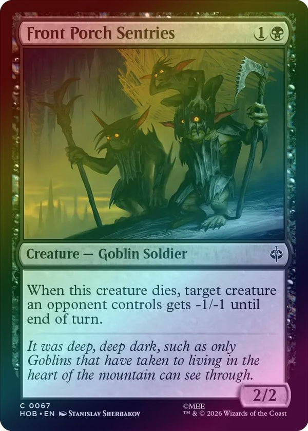 Front Porch Sentries (Foil) (HOB) (Pre-Order)