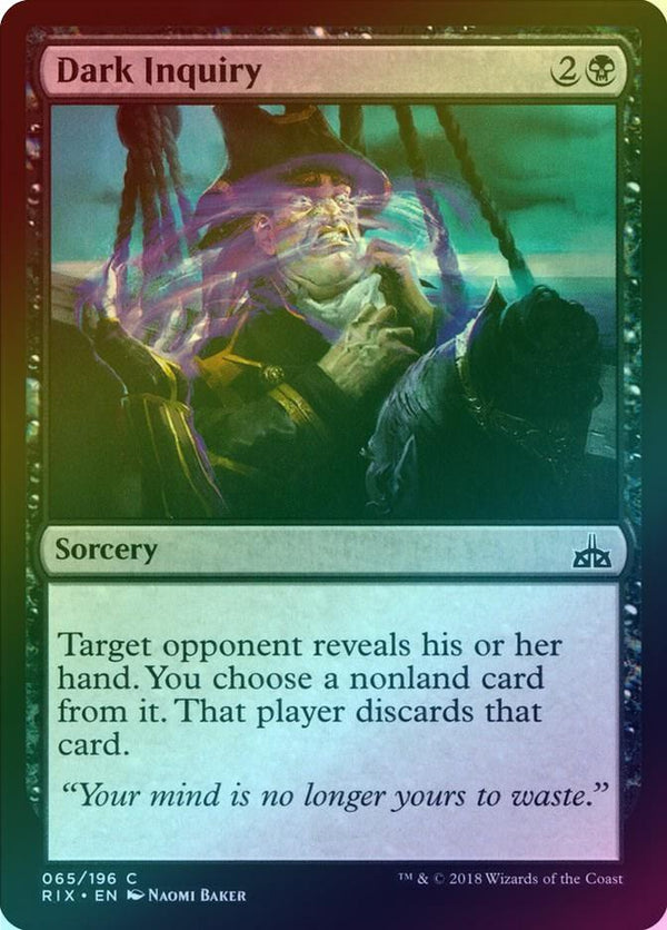 Dark Inquiry (Foil) (RIX)