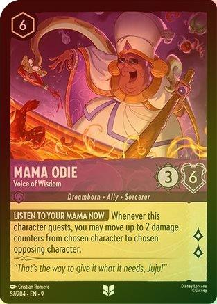Mama Odie (Voice of Wisdom) (Fabled Reprint) - 57/204 - Uncommon (Foil)