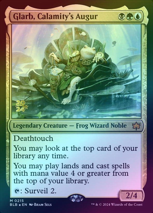 Glarb, Calamity's Augur - Prerelease Promo (Foil) (PBLB)