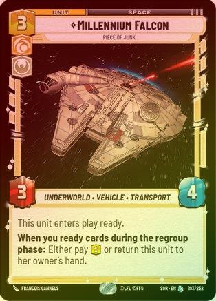 Millennium Falcon - Piece of Junk - 193/252 - Legendary (Foil)