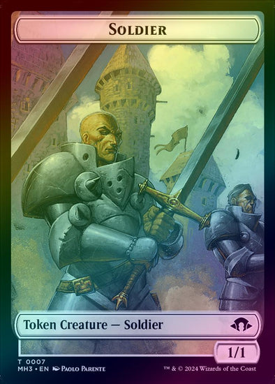 Soldier Token (Foil) (TMH3)