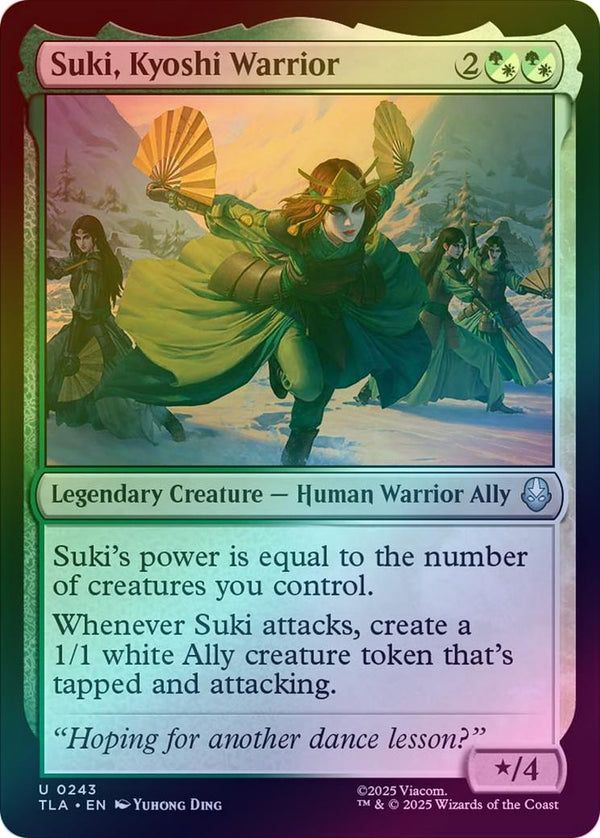 Suki, Kyoshi Warrior (Foil) (TLA)