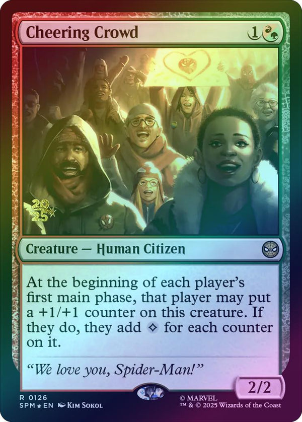 Cheering Crowd - Prerelease Promo (Foil) (PSPM)