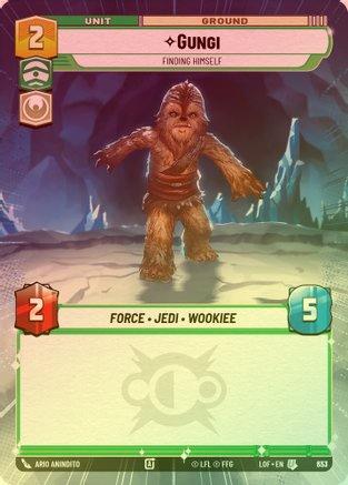 Gungi - Finding Himself (Hyperspace) - 833 - Uncommon (Foil)