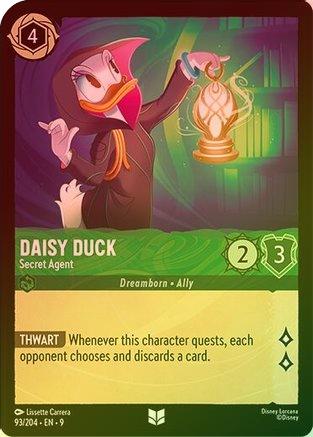 Daisy Duck (Secret Agent) (Fabled Reprint) - 93/204 - Uncommon (Foil)