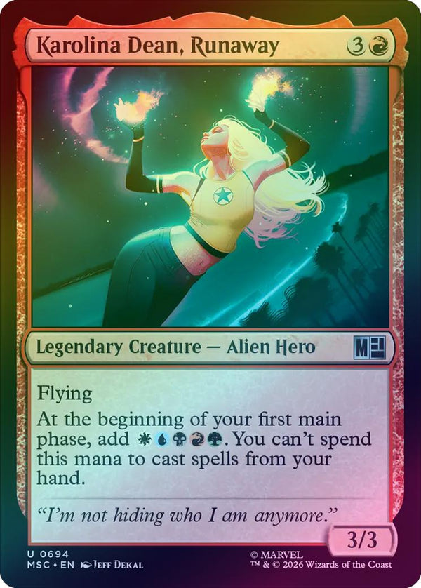 Karolina Dean, Runaway (Foil) (MSC)