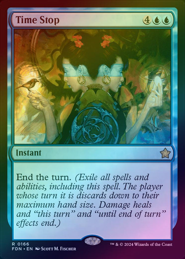 Time Stop (Foil) (FDN)