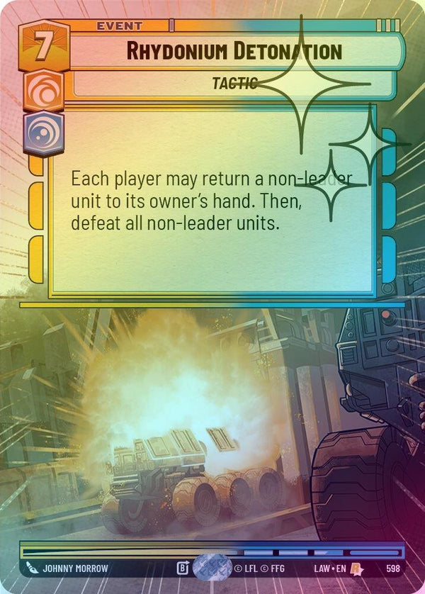 Rhydonium Detonation (Hyperspace Foil) - 598 - Rare (Foil)