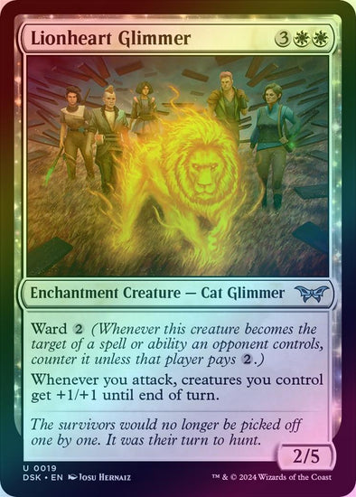 Lionheart Glimmer (Foil) (DSK)