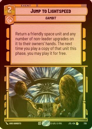 Jump to Lightspeed - 730 - Rare (Foil)