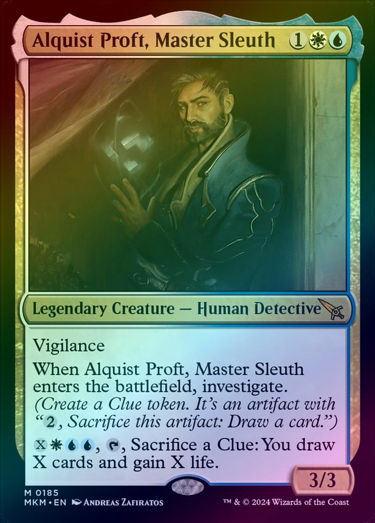 401 Games Canada - Alquist Proft, Master Sleuth (Foil) (MKM)