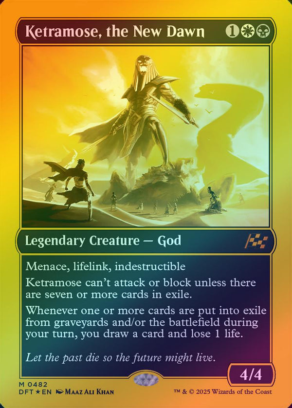 Ketramose, the New Dawn (First-Place Foil) (DFT)