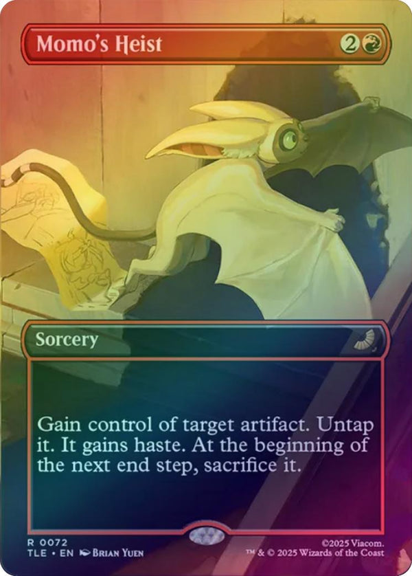 Momo's Heist - Borderless Scene (Foil) (TLE)