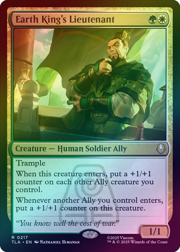 Earth King's Lieutenant (Foil) (TLA)