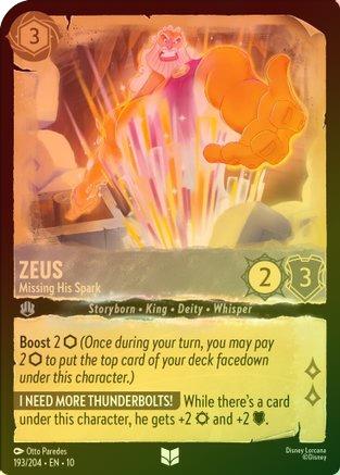 Zeus (Missing His Spark) - 193/204 - Uncommon (Foil)