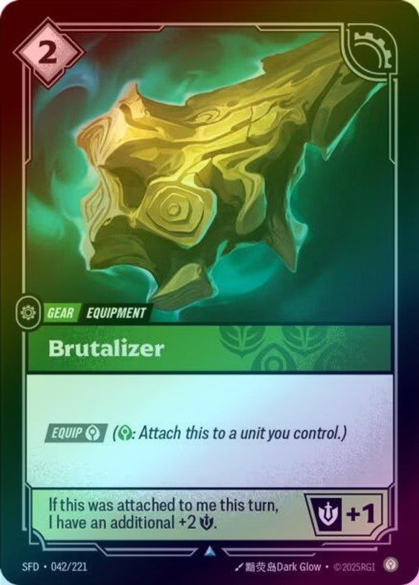 Brutalizer - 042/221 - Uncommon (Foil)