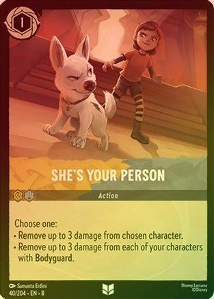 She's Your Person - 40/204 - Uncommon (Foil)