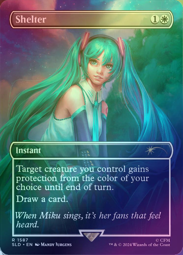 Shelter - Hatsune Miku: Sakura Superstar (Rainbow Foil) (SLD)