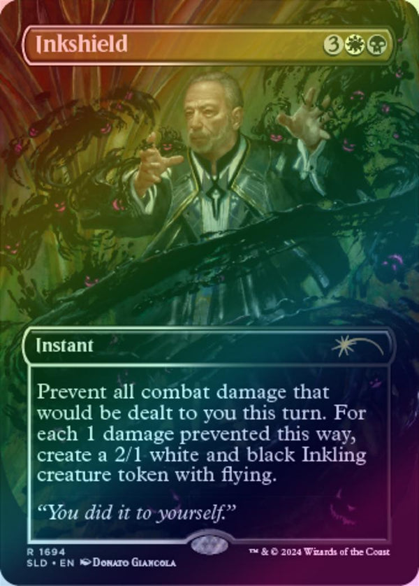 Inkshield - Sheldon's Spellbook (Rainbow Foil) (SLD)