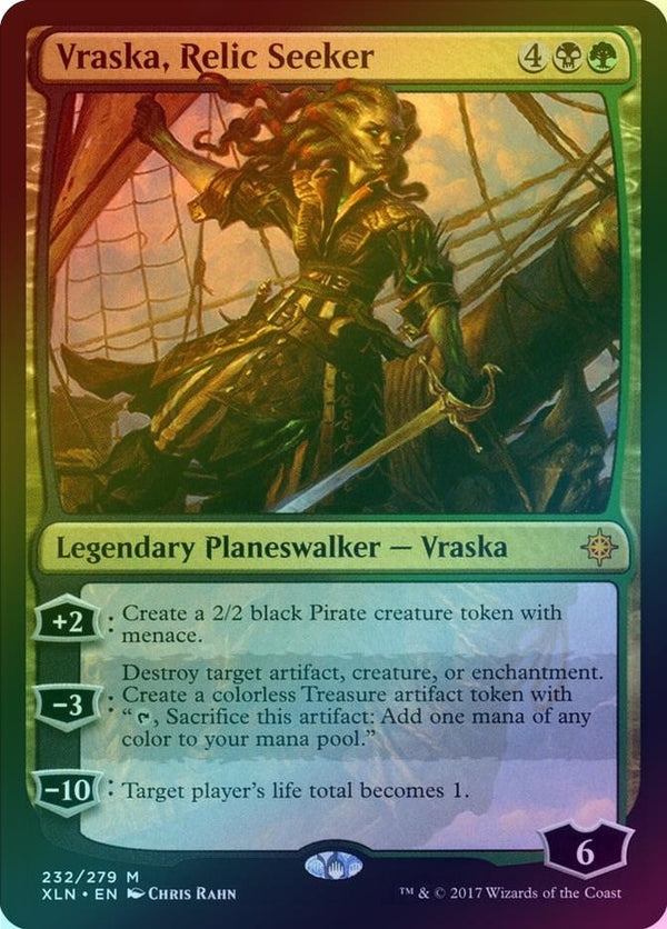 Vraska, Relic Seeker (Foil) (XLN)