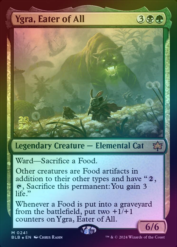 Ygra, Eater of All - Prerelease Promo (Foil) (PBLB)