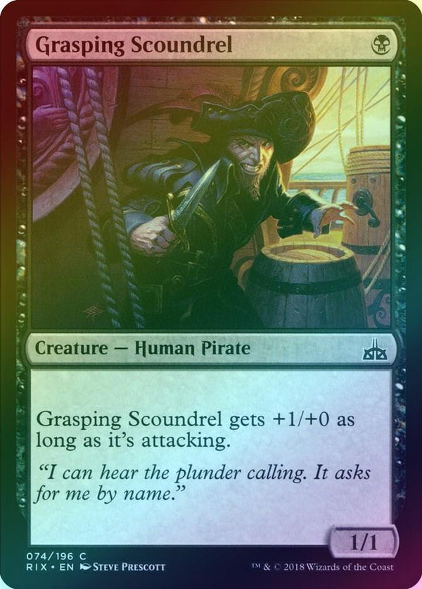 Grasping Scoundrel (Foil) (RIX)