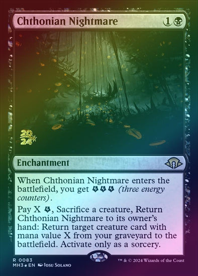 Chthonian Nightmare - Prerelease Promo (Foil) (PMH3)