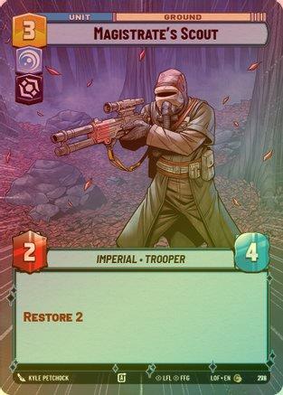 Magistrate's Scout (Hyperspace) - 772 - Common (Foil)