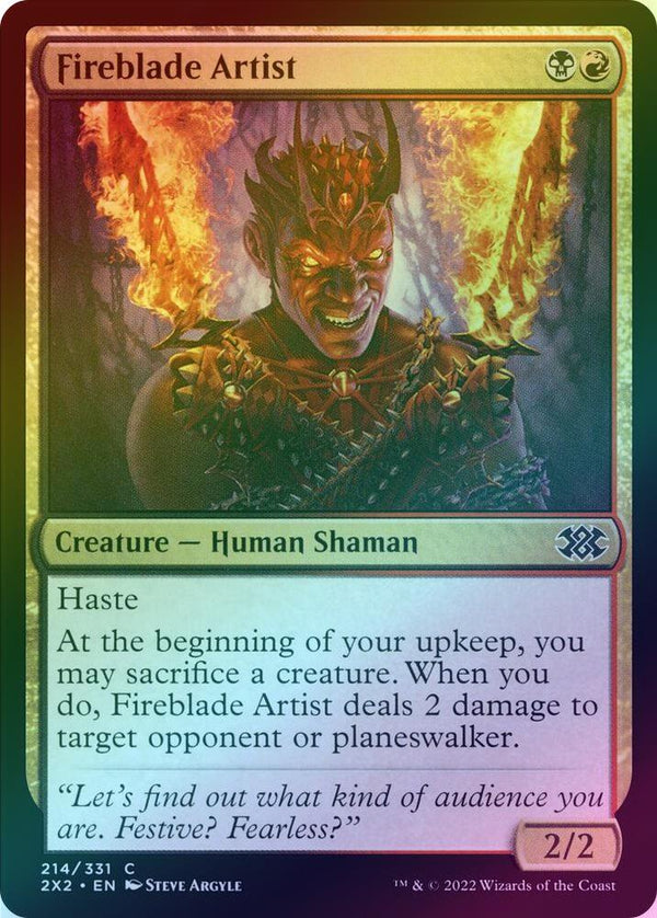 Fireblade Artist (Foil) (2X2)