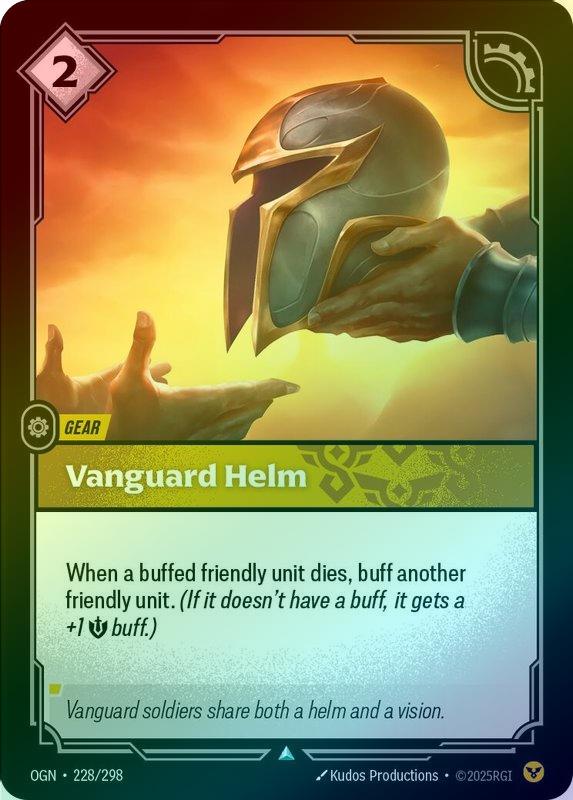 Vanguard Helm - 228/298 - Uncommon (Foil)