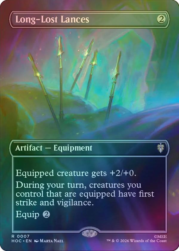 Long-Lost Lances - Borderless (Foil) (HOC)