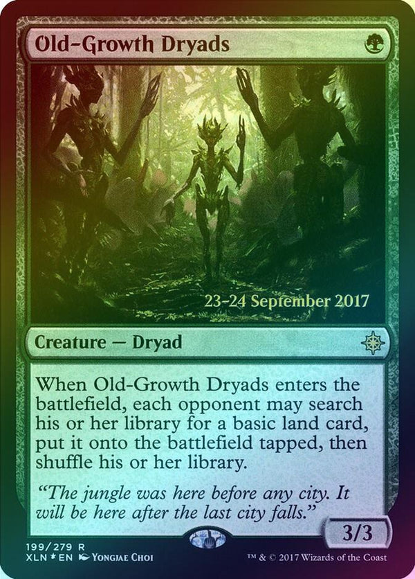 Old-Growth Dryads - Prerelease Promo (Foil) (PXLN)