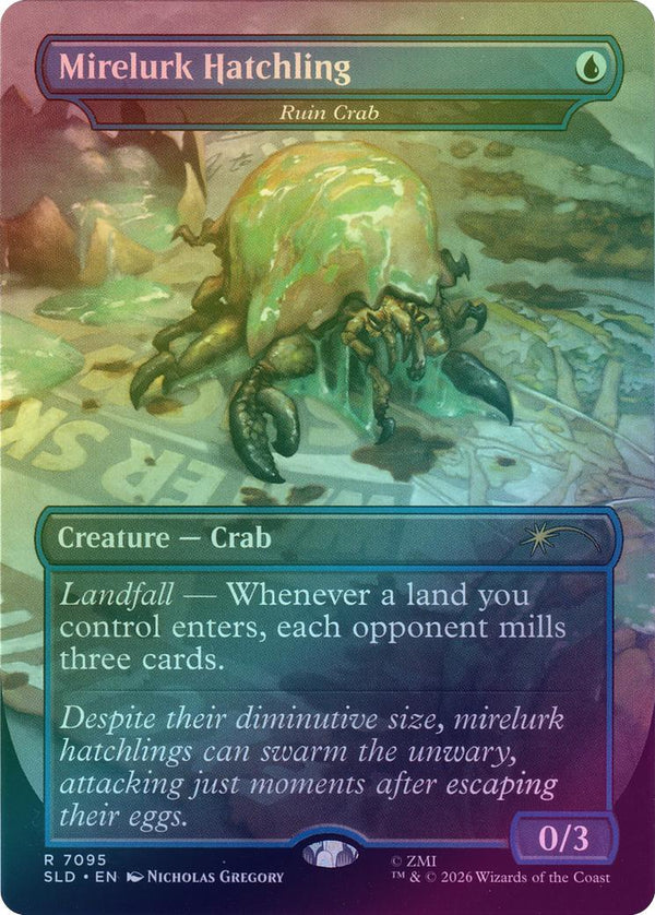 Mirelurk Hatchling // Ruin Crab - FALLOUT Bonus Card (Foil) (SLD)