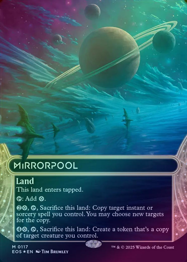 Mirrorpool - Borderless (Galaxy Foil) (EOS)