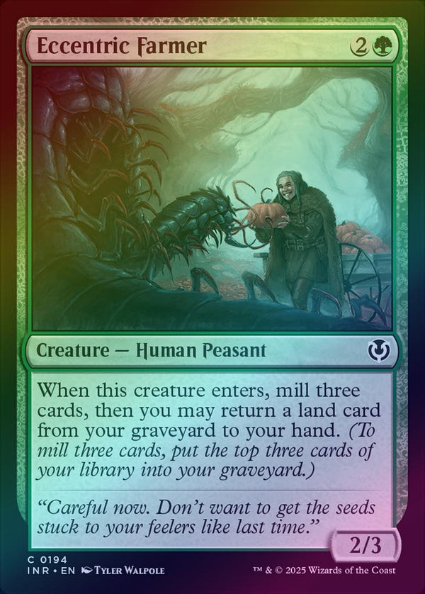 Eccentric Farmer (Foil) (INR)