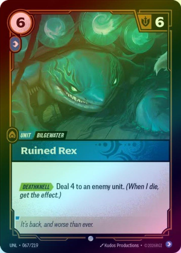 Ruined Rex - 067/219 - Common (Foil)