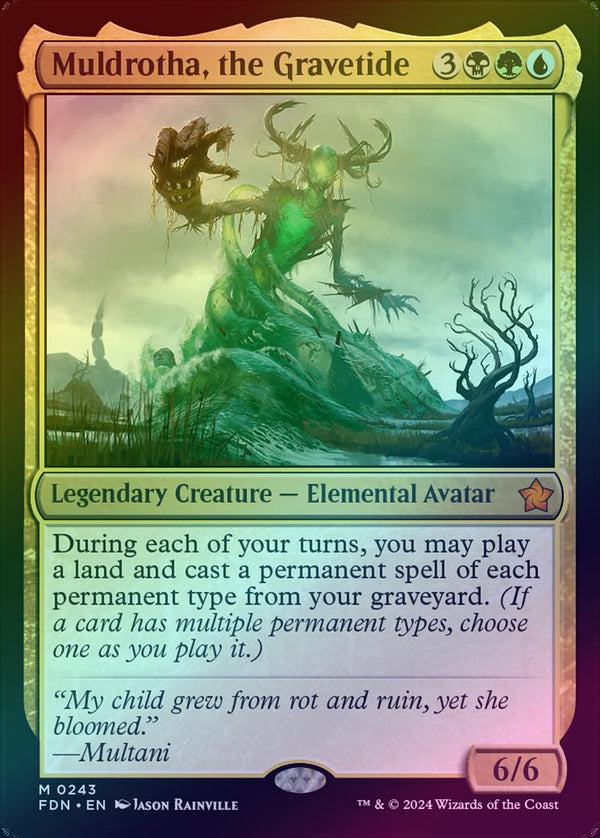 Muldrotha, the Gravetide (Foil) (FDN)